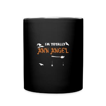 Je suis totalement Ann Angel - Halloween - Mug uni - noir - Devant