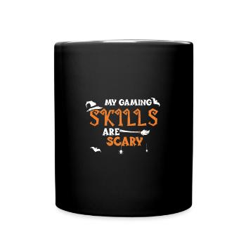 Mes compétences de jeu sont effrayantes - Mug uni - noir - Devant