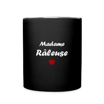 Madame raleuse - Mug uni - noir - Devant