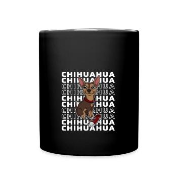 Baskets pour chien Chihuahua - Mug uni - noir - Devant