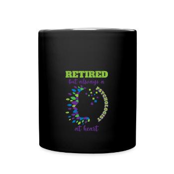 Psychologie pour toujours à la santé du cœur - Mug uni - noir - Devant
