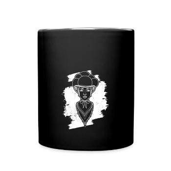 Schwarzwaldmädel Schwarzwald allemand Berg - Mug uni - noir - Devant