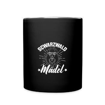 Schwarzwaldmädel Schwarzwald allemand Wald - Mug uni - noir - Devant