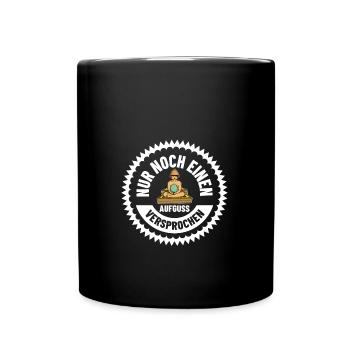 Only one more infusion promised Sauna Spa - Full Colour Mug - black - Front