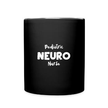 Pediatric Neuro Nurse - Nurse - Full Colour Mug - black - Front