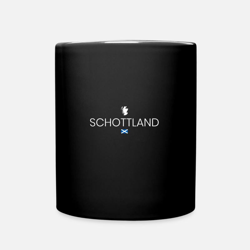 Scotland Travel - Full Colour Mug - black