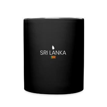 Sri Lanka Backpacking - Tasse einfarbig - Schwarz - Vorne