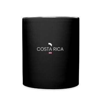 Costa Rica Backpacking - Mug uni - noir - Devant