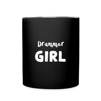 Drummer Girl - Musique - Mug uni - noir - Devant