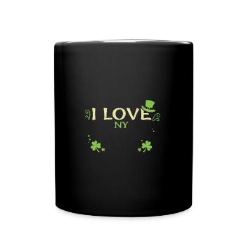 I Love Ny - Saint-Patrick - Mug uni - noir - Devant