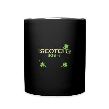 Scotch Irish - St. Patrick's Day - Tasse einfarbig - Schwarz - Vorne