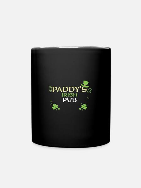 Paddy's Irish Pub - Tasse einfarbig - Schwarz