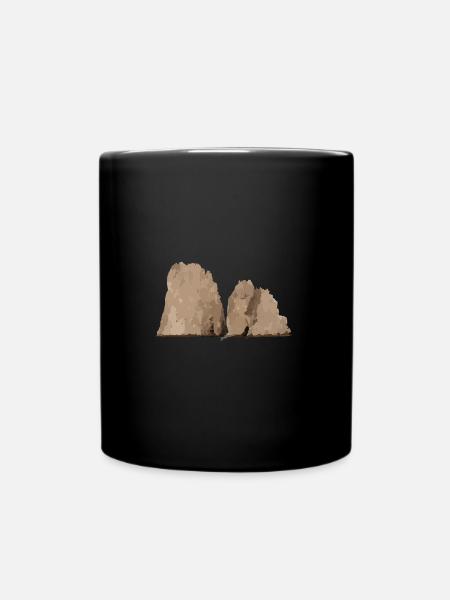 Pierres / Rochers - Mug uni - noir