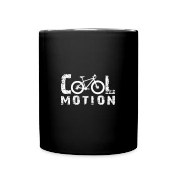 Mouvement cool - Mug uni - noir - Devant