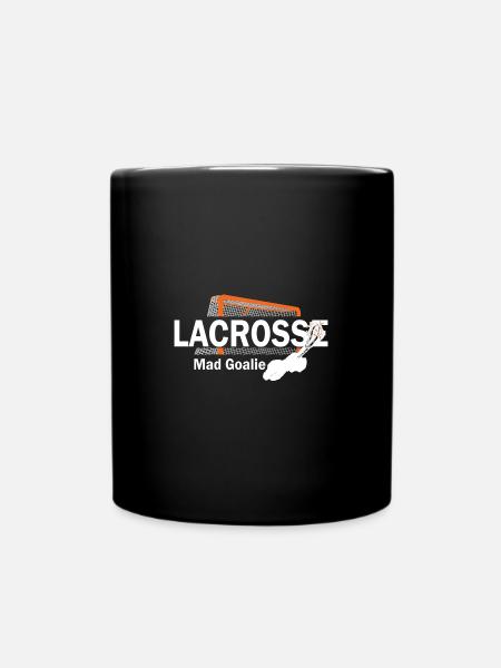 Gardien de but fou de crosse - Mug uni - noir