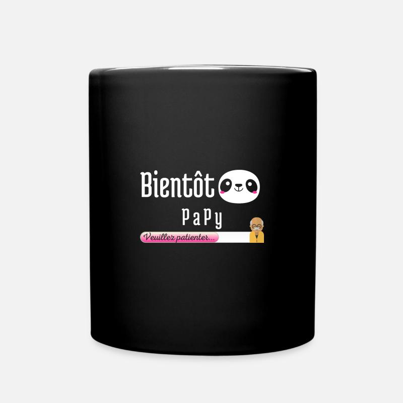 Bientôt Papy - Mug uni - noir
