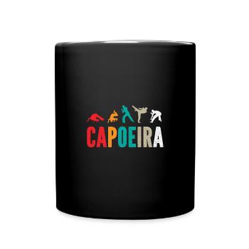 Capoeira brésilienne - Mug uni - noir - Devant