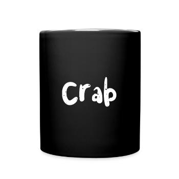 Crab - Fishing - Full Colour Mug - black - Front