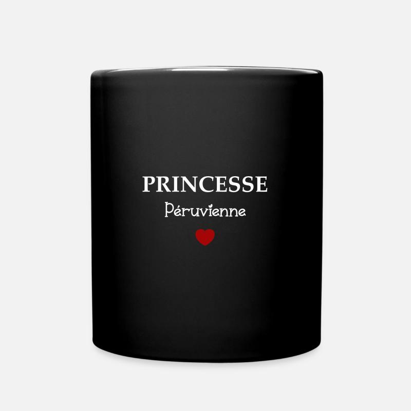Princesse péruvienne - Mug uni - noir