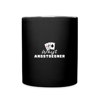 Whist Fear Opponent - Full Colour Mug - black - Front