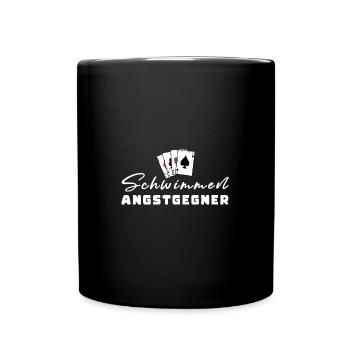 Swimming Fear Opponents - Full Colour Mug - black - Front