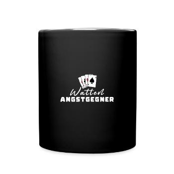 Watten Fear Opponents - Full Colour Mug - black - Front
