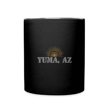 Expérience au coucher du soleil à Yuma, en Arizona - Mug uni - noir - Devant