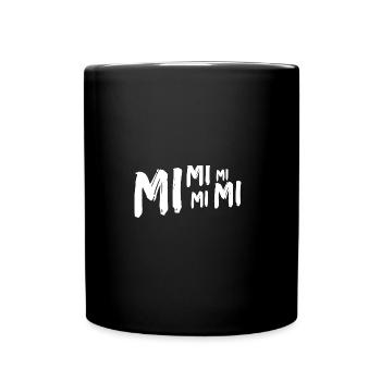 Mimimi white - Full Colour Mug - black - Front