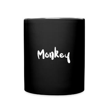 Singe - Singe - Mug uni - noir - Devant