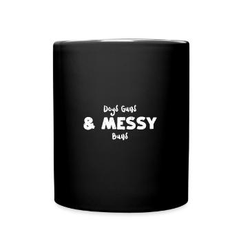Dogs Guns & Messy Buns - Dogs - Mug uni - noir - Devant