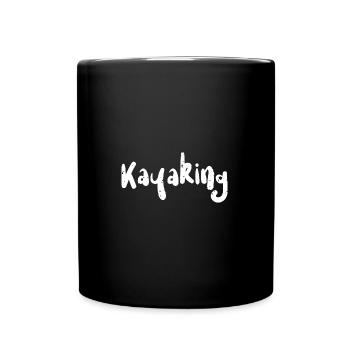 Kayaking - Kayaking - Full Colour Mug - black - Front