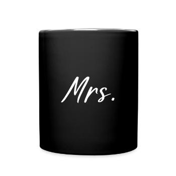 Mrs - Mug uni - noir - Devant