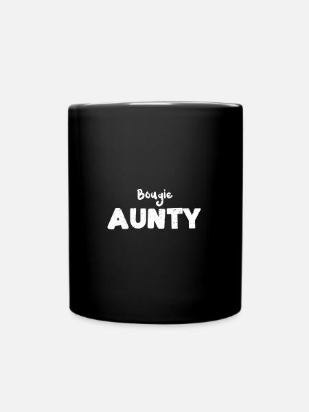 Bougie Aunty - Aunt - Tasse einfarbig - Schwarz