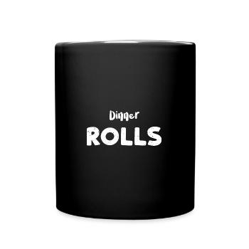 Dinner Rolls - Thanksgiving - Tasse einfarbig - Schwarz - Vorne