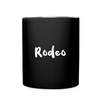 Rodeo - Texas - Tasse einfarbig - Schwarz - Vorne