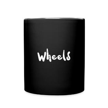 Wheels - Skating - Tasse einfarbig - Schwarz - Vorne