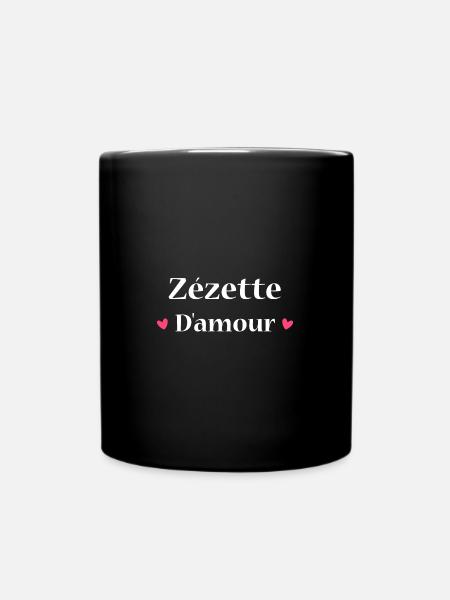 zezette d'amour - Mug uni - noir