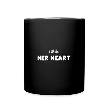 I Stole Her Heart - Marriage - Full Colour Mug - black - Front