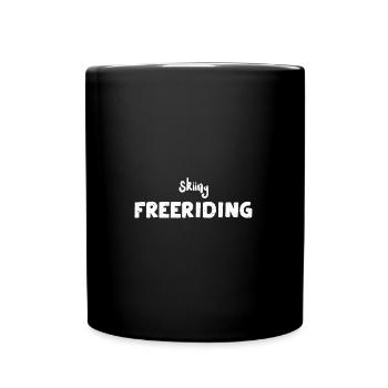 Ski Freeride - Ski - Mug uni - noir - Devant