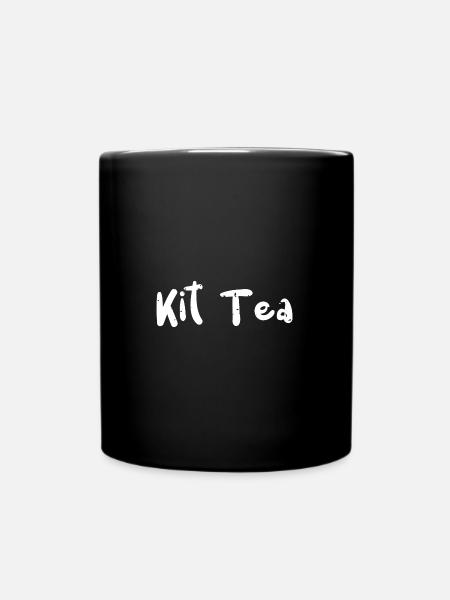 Kit Tea - Cats - Tasse einfarbig - Schwarz