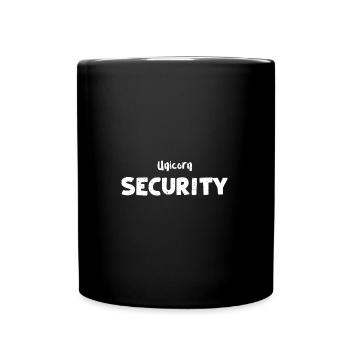 Unicorn Security - Employee - Full Colour Mug - black - Front
