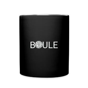 BOULE 3 - Full Colour Mug - black - Front