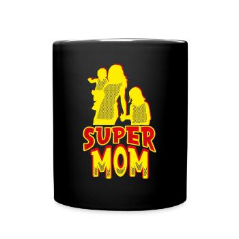 Fête des mères Maman - Mug uni - noir - Devant