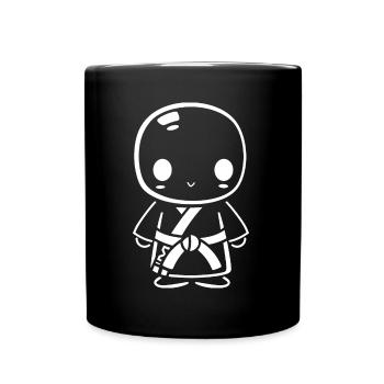 Jiu Jitsu - Full Colour Mug - black - Front