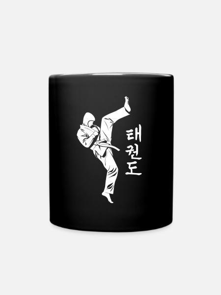 taekwondo - Mug uni - noir