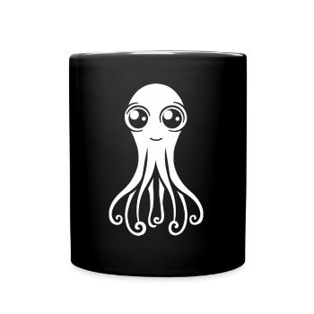 Squid - Full Colour Mug - black - Front
