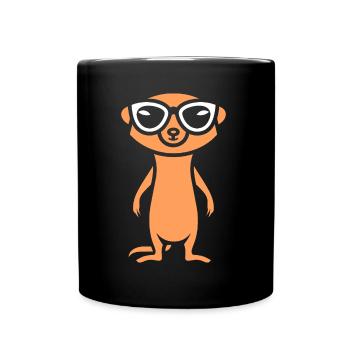 meerkat - Full Colour Mug - black - Front