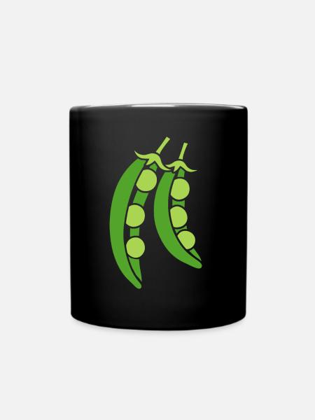 petit pois - Mug uni - noir