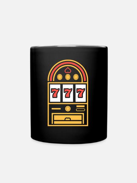 Casino - Full Colour Mug - black