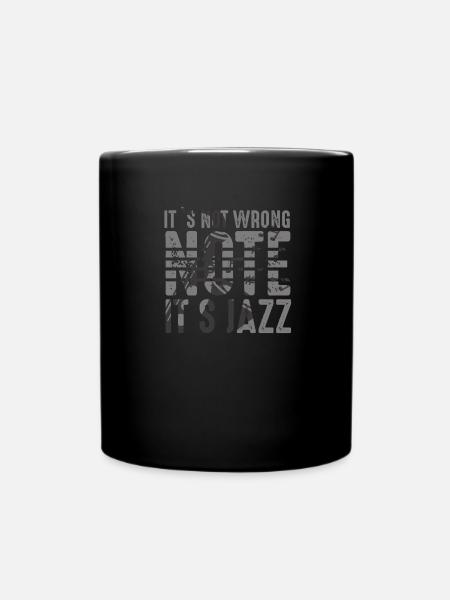 Musique Jazz Bass - Mug uni - noir